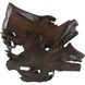 Rusteak 60 X 45 inch Brown / Dark Grey Coffee Table